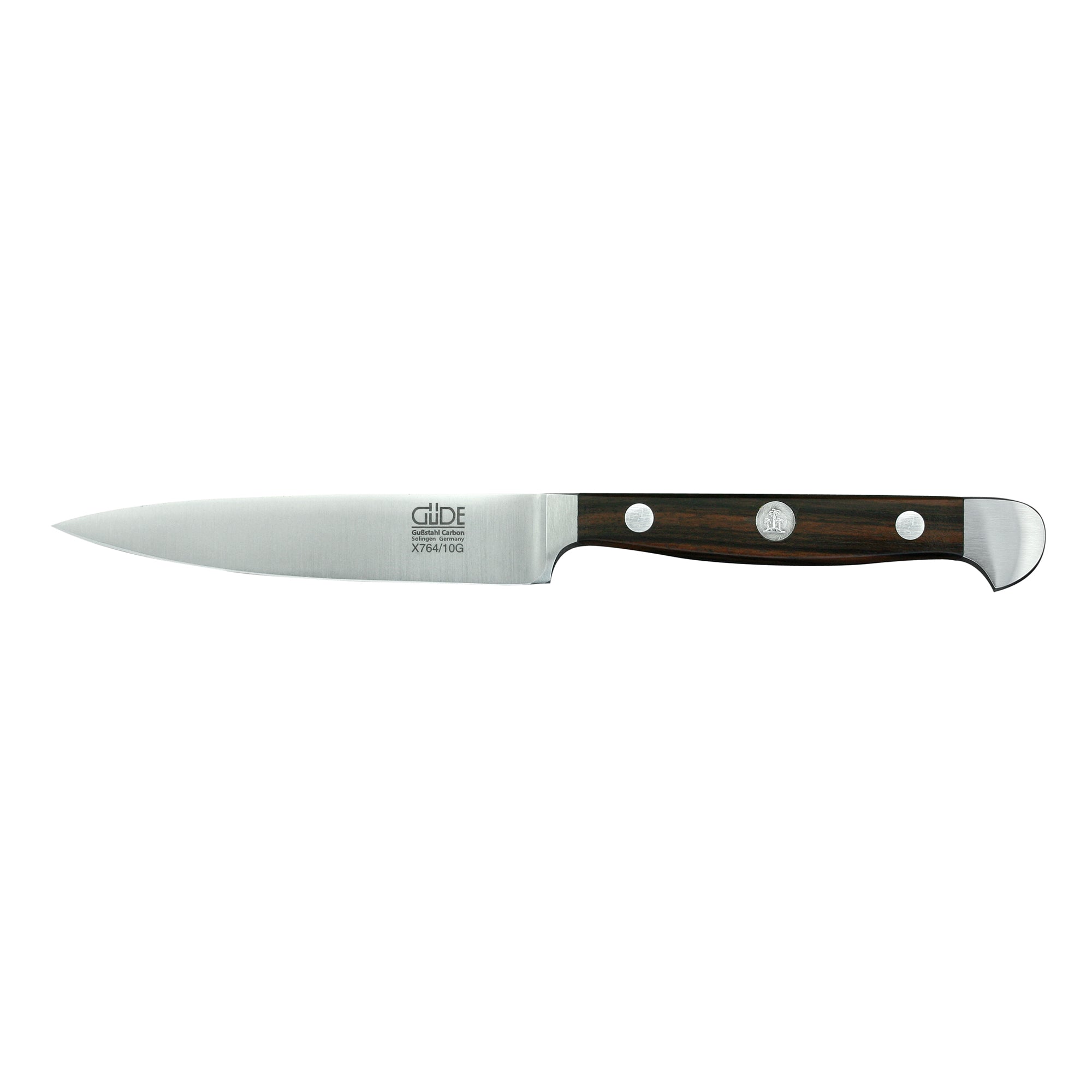 Güde Alpha Series Hand Forged/Sharpened Chef's Knife With Black Hostaform Handle 8-In, Made in Solingen, Germany Since 1910 Güde Alpha Series Hand Forged/Sharpened Chef's Knife With Black Hostaform Handle 8-In, Made in Solingen, Germany Since 1910