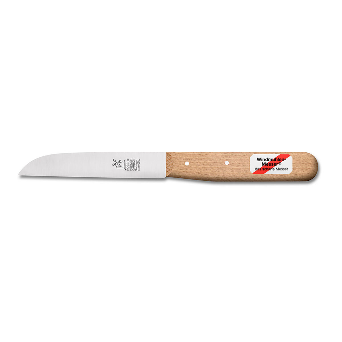 Gemüsemesser groß Carbon Rotbuche