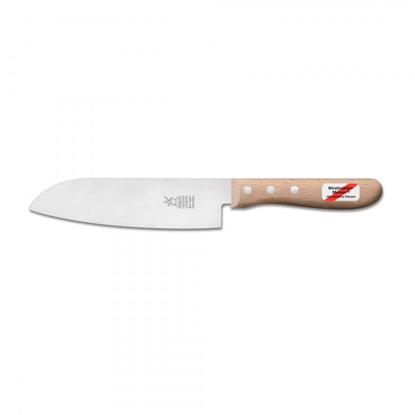 Kochmesser Santoku Carbon Rotbuche