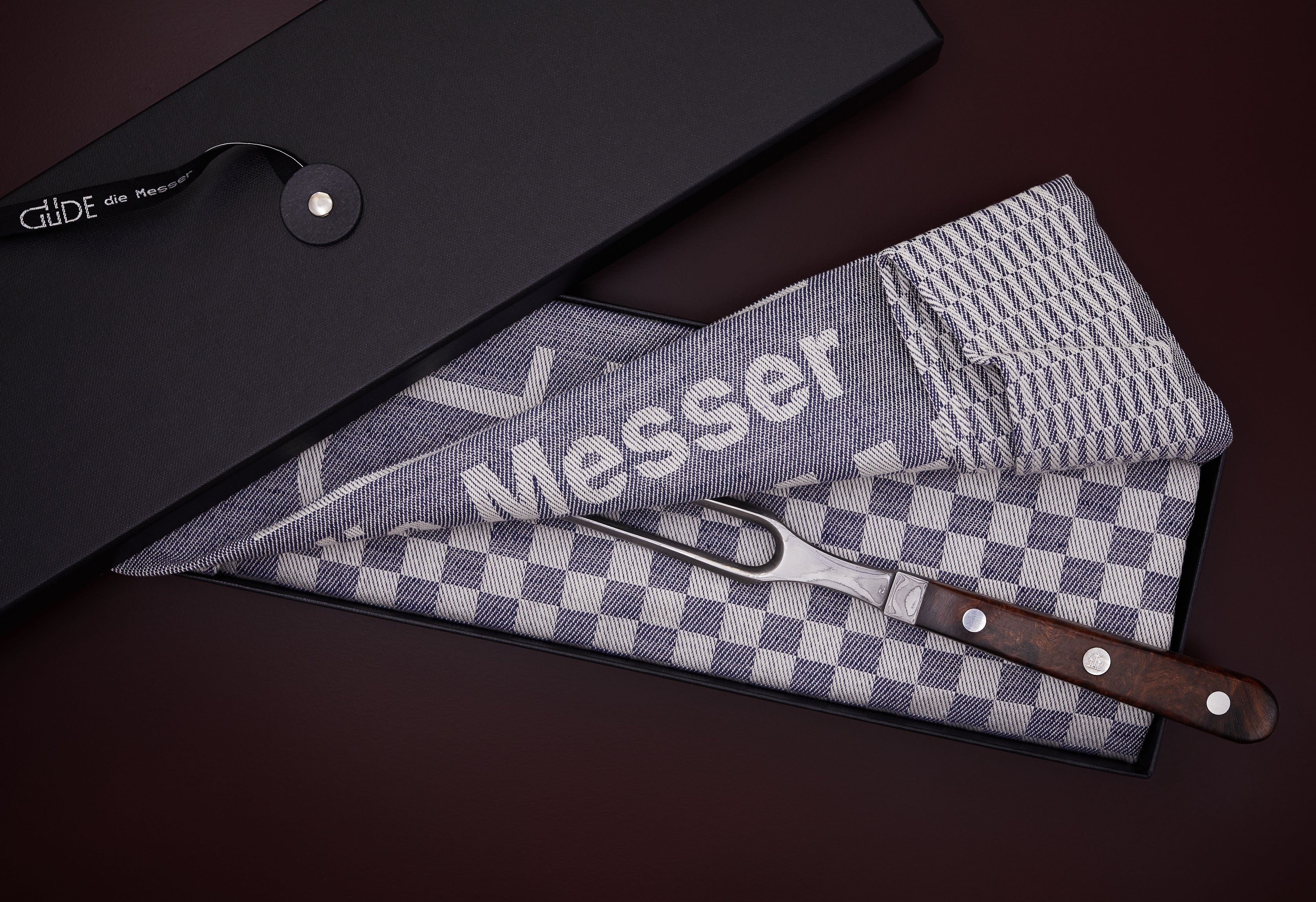 Die Güde Damaststahl Tranchiergabel DA7096/18