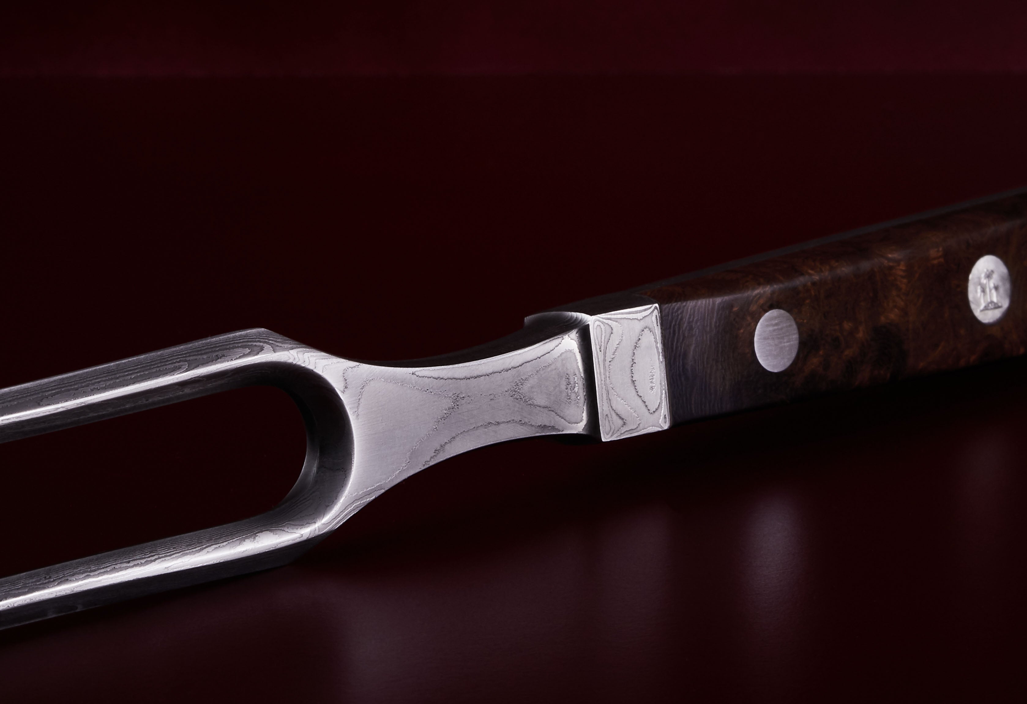 Die Güde Damaststahl Tranchiergabel DA7096/18