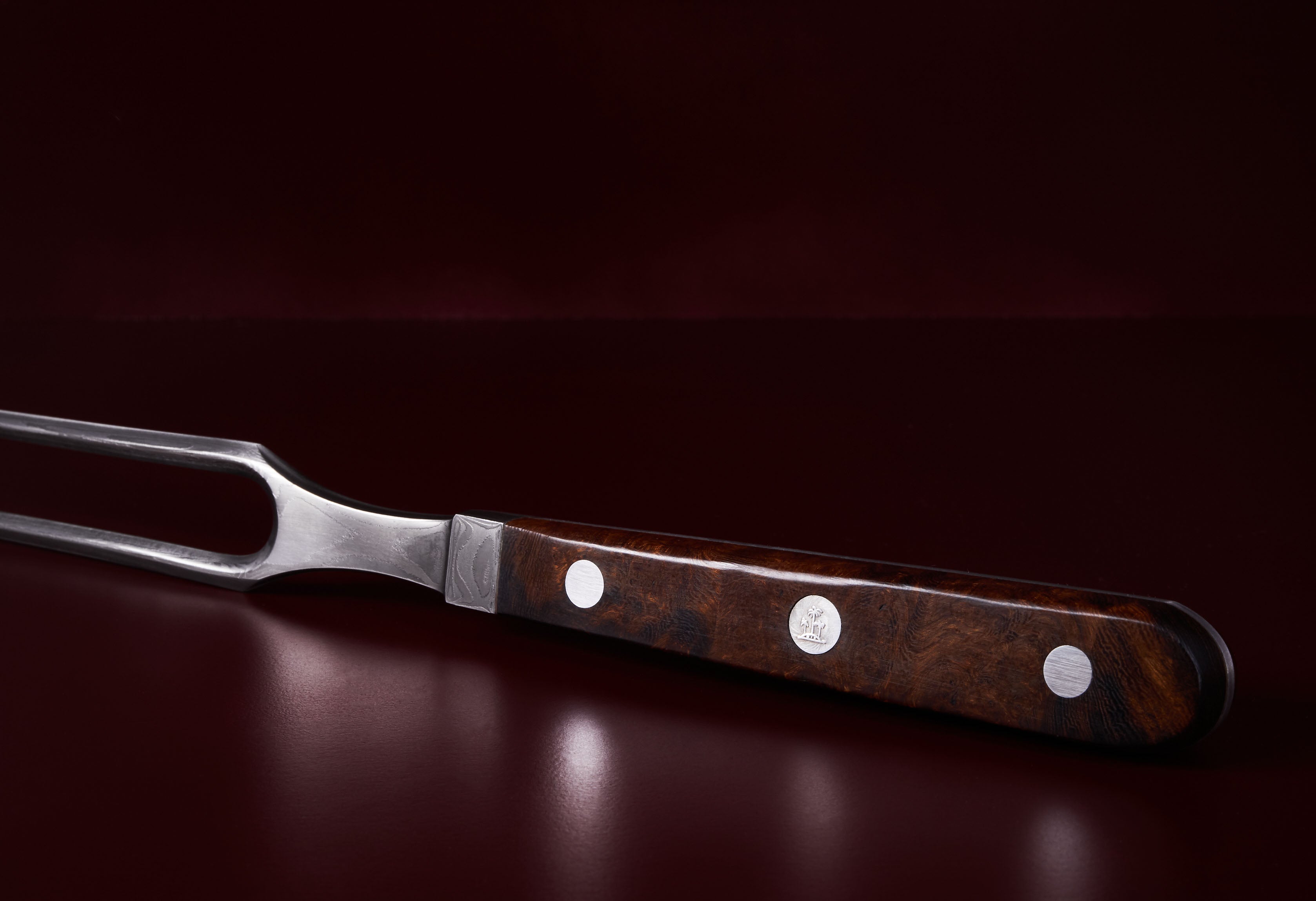 Die Güde Damaststahl Tranchiergabel DA7096/18