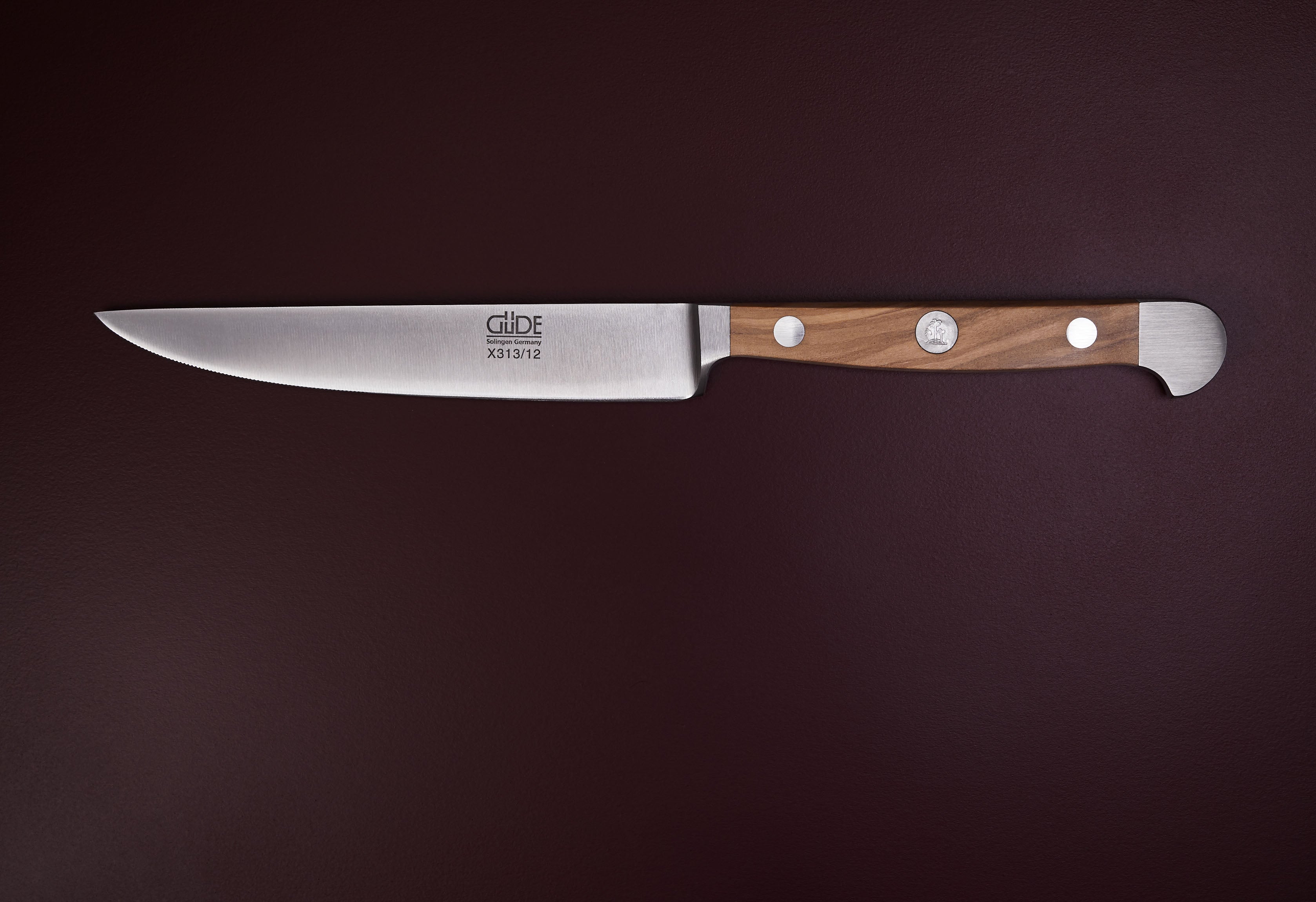 Das Güde Alpha Olive Porterhouse-Steakmesser X380/12