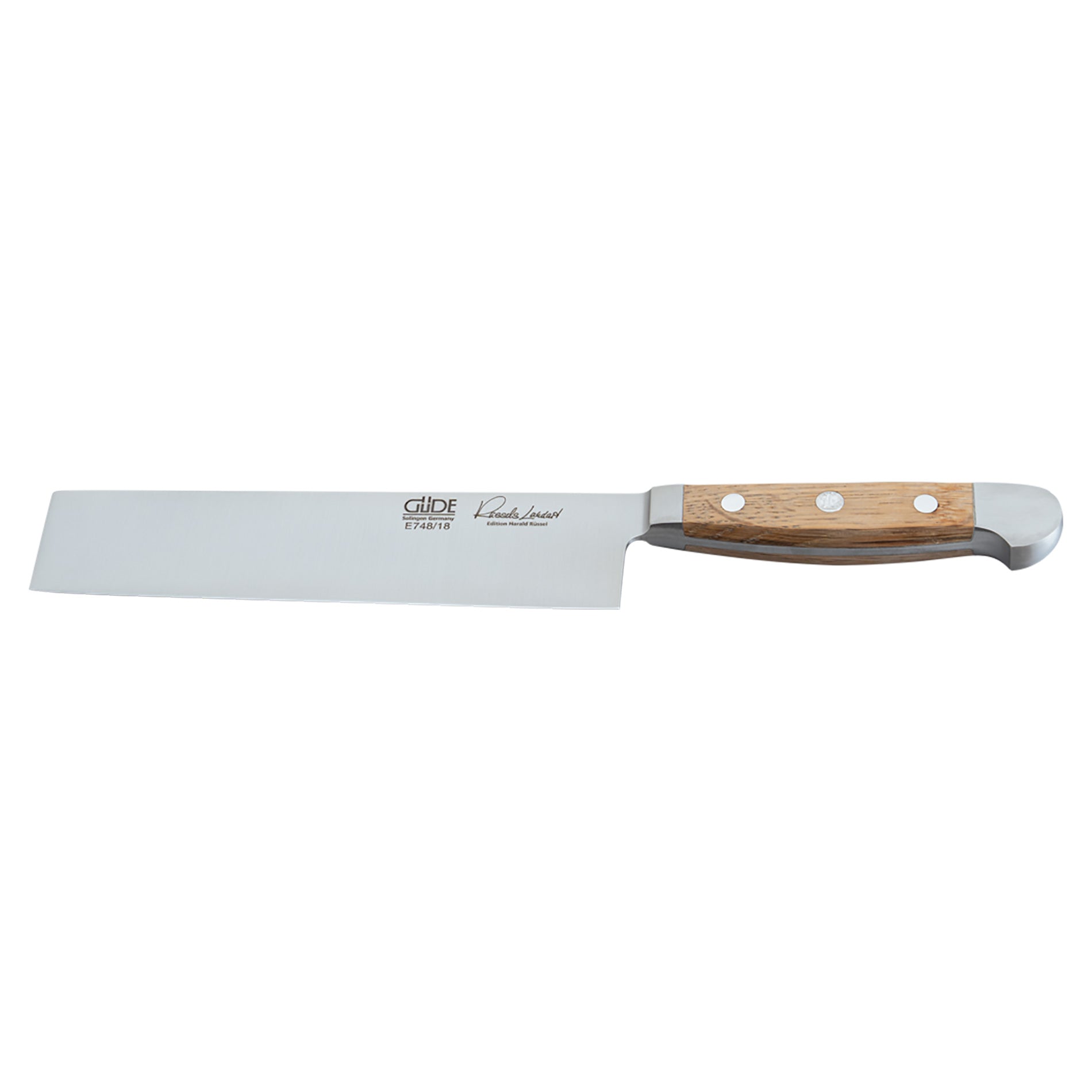 Das große Güde Alpha Fasseiche Nakiri Messer E748/18