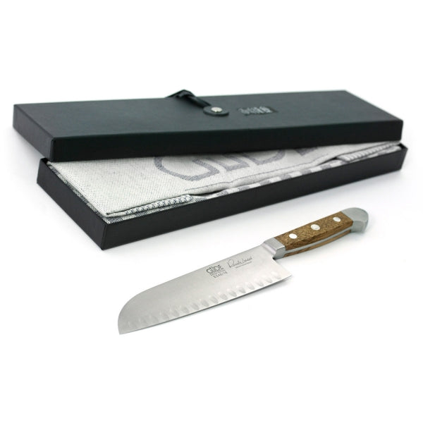 Das große Güde Alpha Fasseiche Santoku mit Kulle G-E546/18 Güde Messer