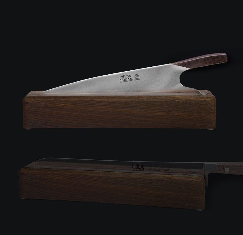 Güde Messerblock Räuchereiche 32cm für ein Messer
