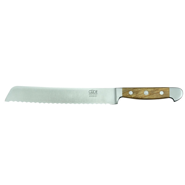Das Güde Alpha Olive Linkshänder Brotmesser X430/21L